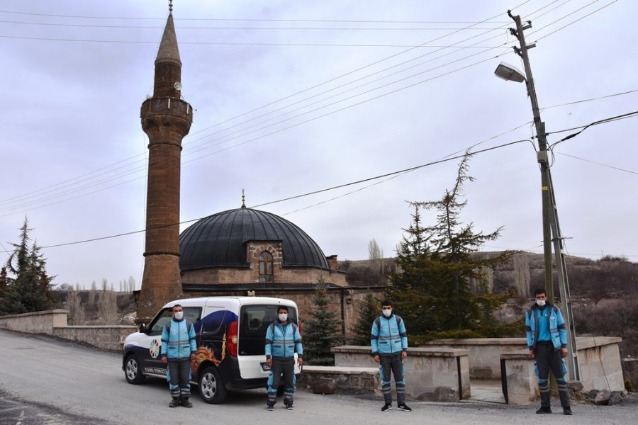 Kocasinan’da Camiler, Ramazan Ayında Gül Kokacak