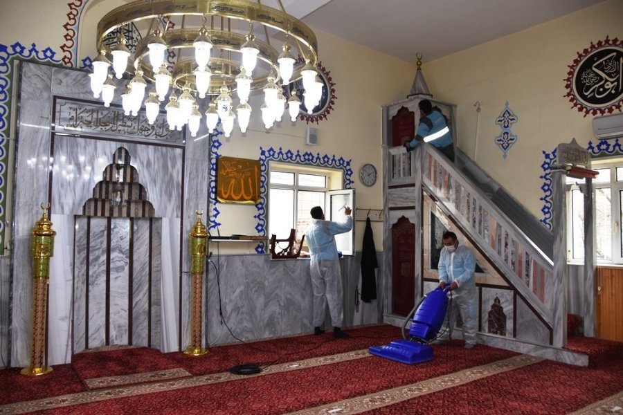 Kocasinan’da Camiler, Ramazan Ayında Gül Kokacak