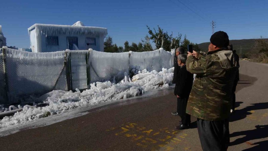 Sibirya Değil Mersin: Oluşan Manzara Buzul Çağına Götürdü