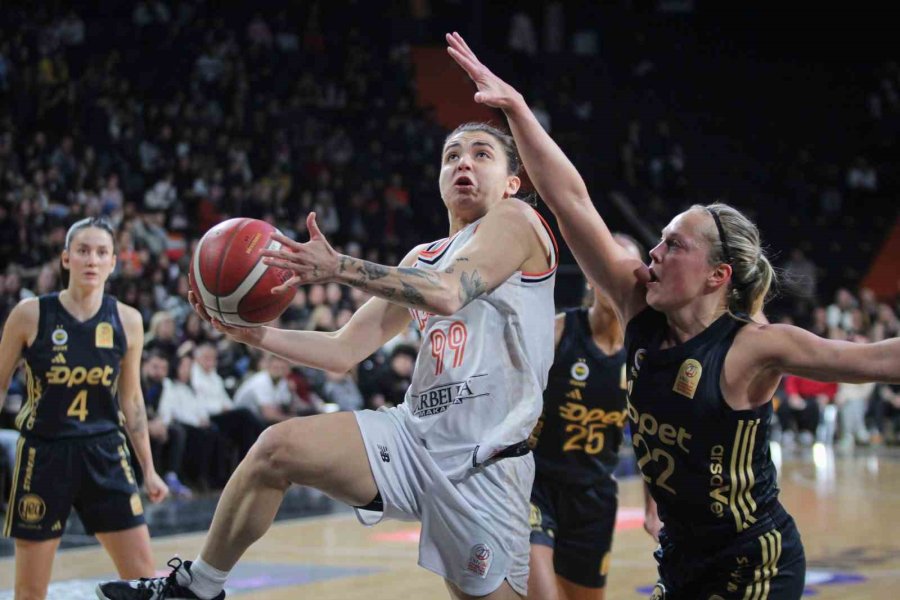 Ing Kadınlar Basketbol Süper Ligi: Çbk Mersin: 72 - Fenerbahçe: 66