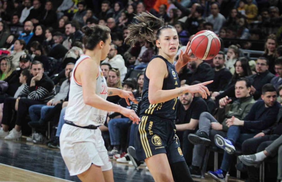 Ing Kadınlar Basketbol Süper Ligi: Çbk Mersin: 72 - Fenerbahçe: 66