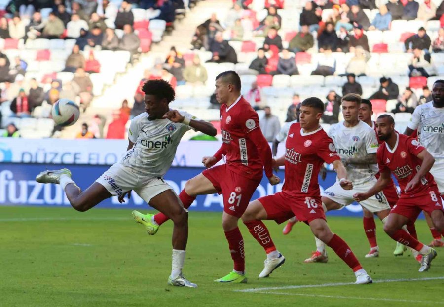 Trendyol Süper Lig: Antalyaspor: 2 - Kasımpaşa: 1 (maç Sonucu)