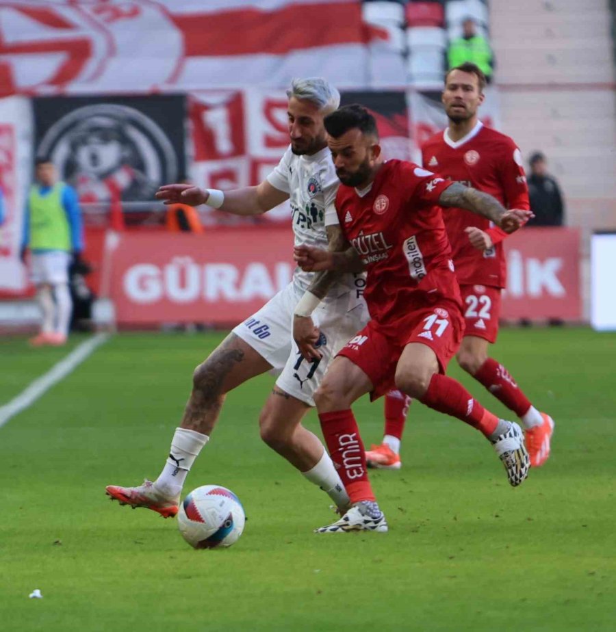 Trendyol Süper Lig: Antalyaspor: 2 - Kasımpaşa: 1 (maç Sonucu)