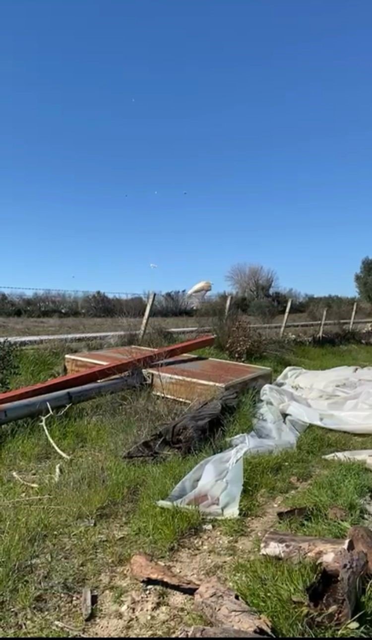 Antalya’da Aniden Ortaya Çıkan Hortum Seraları Vurdu