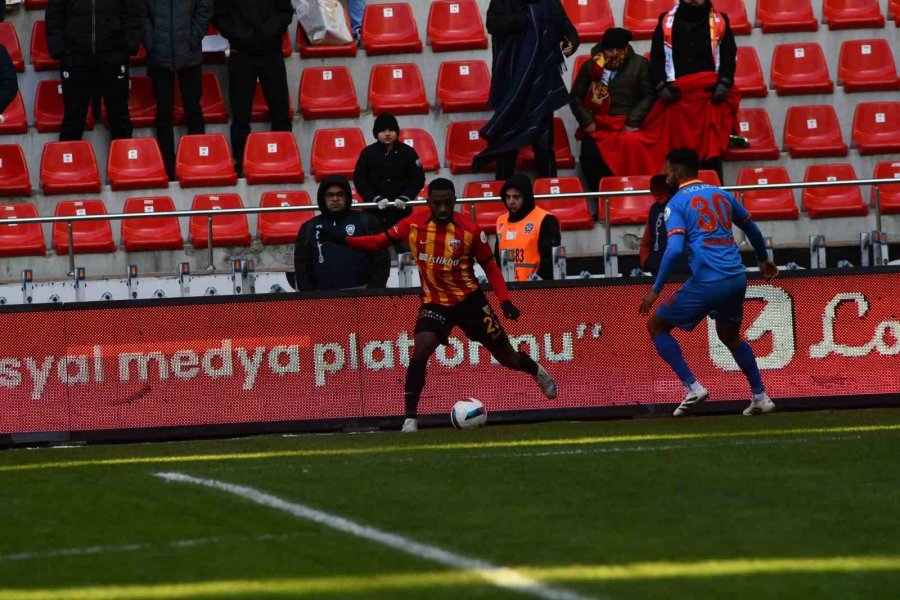 Trendyol Süper Lig: Kayserispor: 1 - Göztepe: 0 (maç Sonucu)