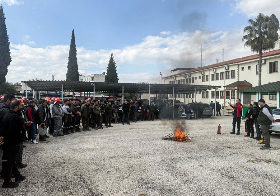 Mersin Orman Bölge Müdürlüğünde Personele Yönelik Eğitimler Sürüyor