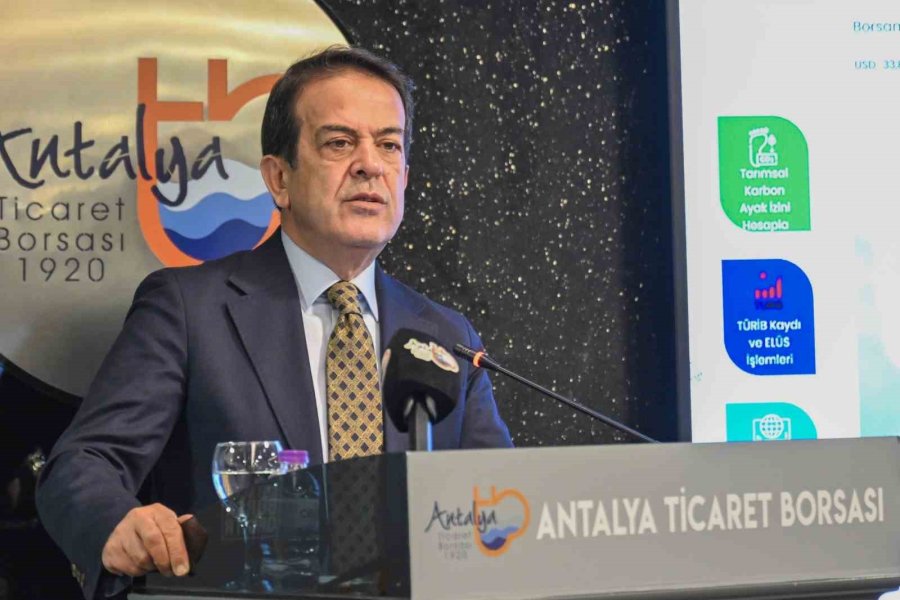 Atb Başkanı Ali Çandır: "hal Yasası İle İlgili Çalışma Yapıyoruz"