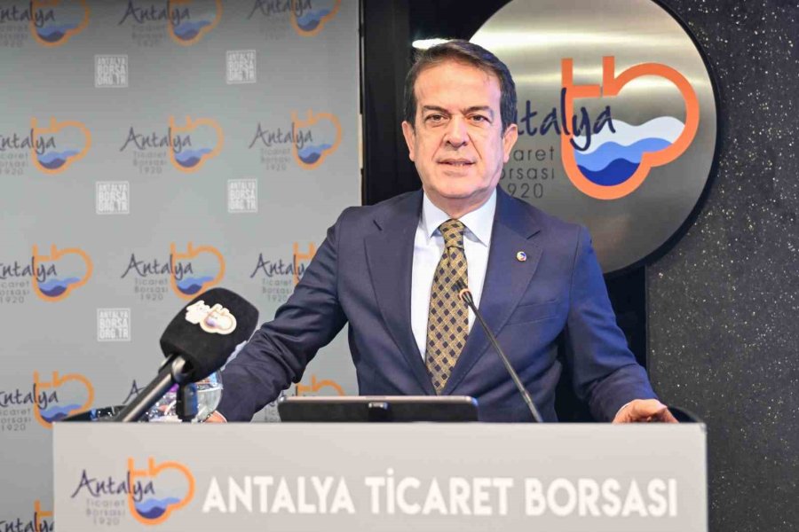 Atb Başkanı Ali Çandır: "hal Yasası İle İlgili Çalışma Yapıyoruz"