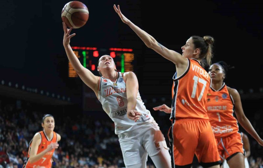 Fıba Kadınlar Euroleague: Çbk Mersin: 92 - Valencia Basket: 77