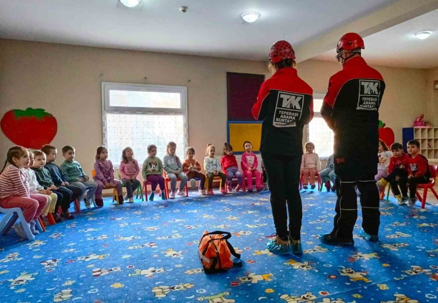 Tak Ekibinden Çocuklara Afet Farkındalık Eğitimi