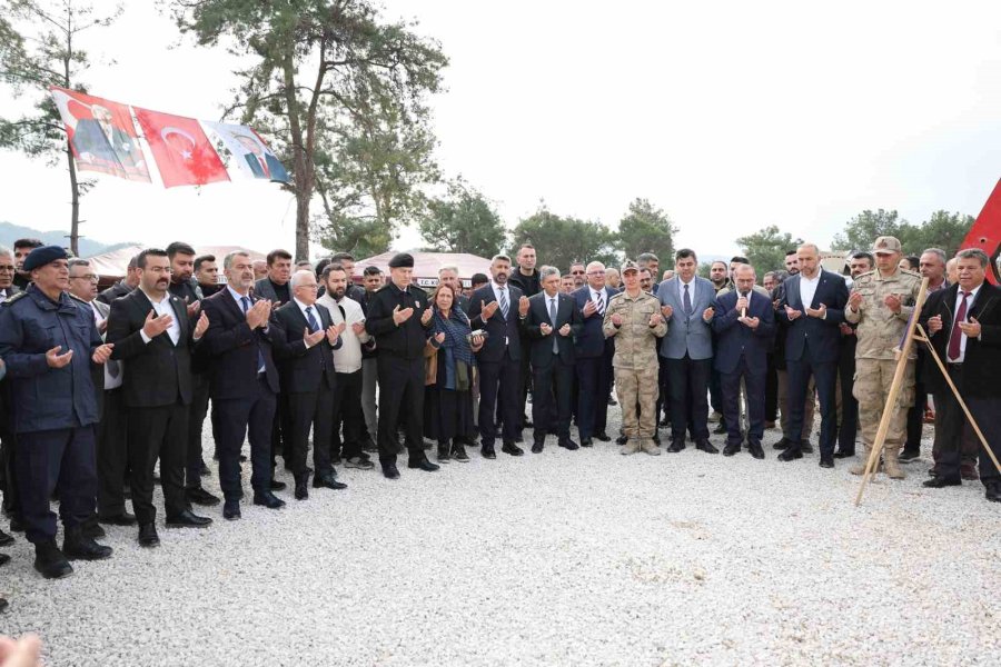 Kumluca’da Yeni Jandarma Binasının Temeli Atıldı