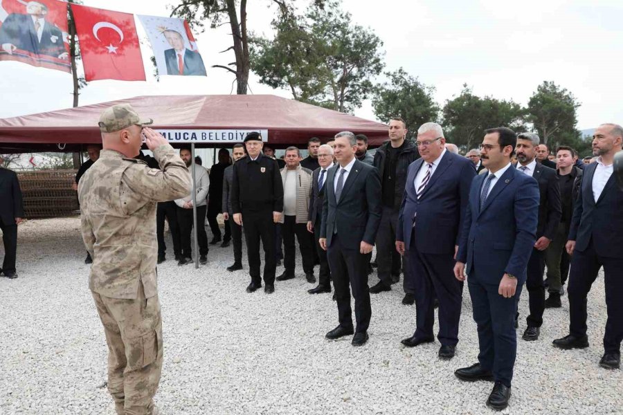 Kumluca’da Yeni Jandarma Binasının Temeli Atıldı