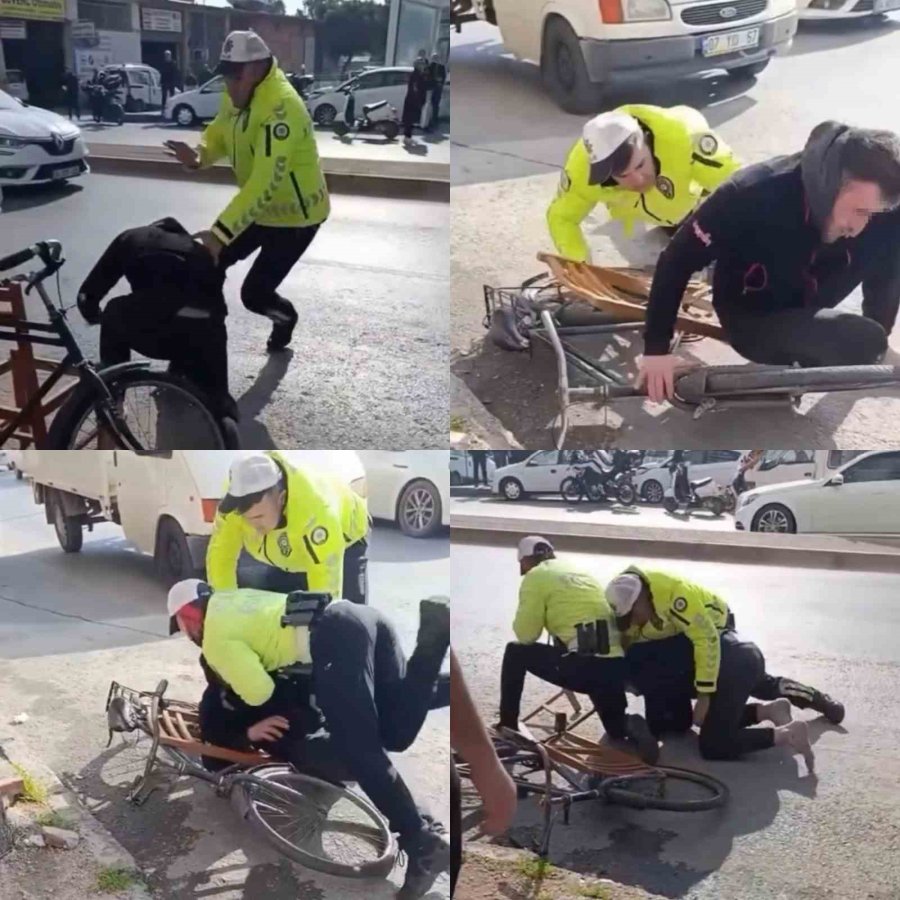 Polis Kaçan Şahsı Yakaladı