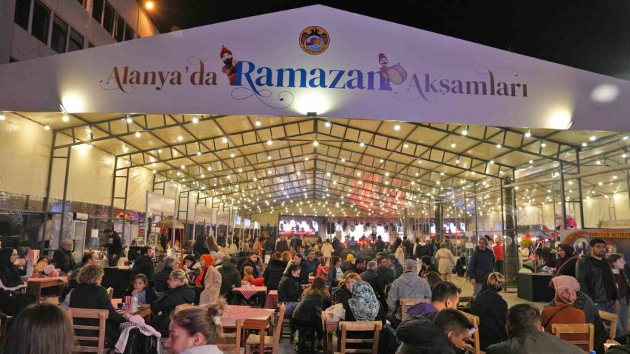 Alanya’da Ramazan Akşamları Coşkuyla Başladı