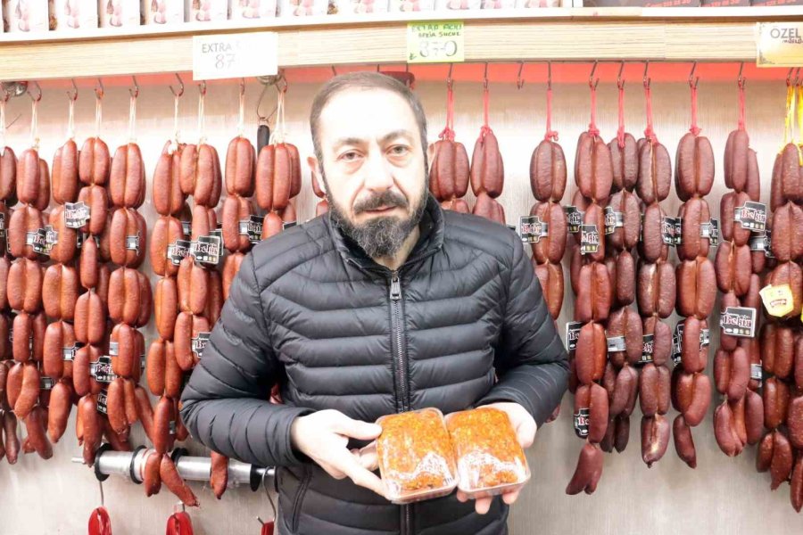 Kayseri’de Sucuk İçi Satışları Arttı