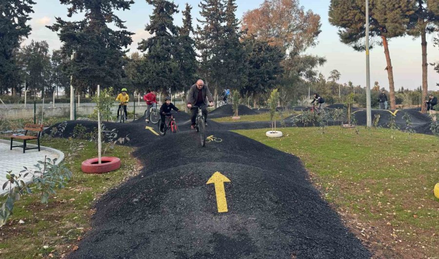 Bisikletlilere Özel Adrenalin Ve Eğlence Parkuru Kuruldu