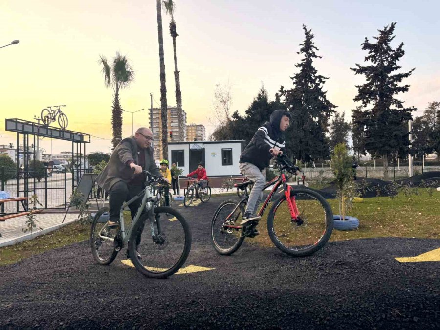 Bisikletlilere Özel Adrenalin Ve Eğlence Parkuru Kuruldu