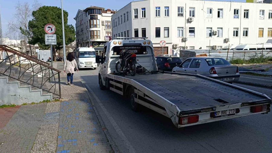 Manavgat’ta 102 Motosikletliye 320 Bin Tl Para Cezası