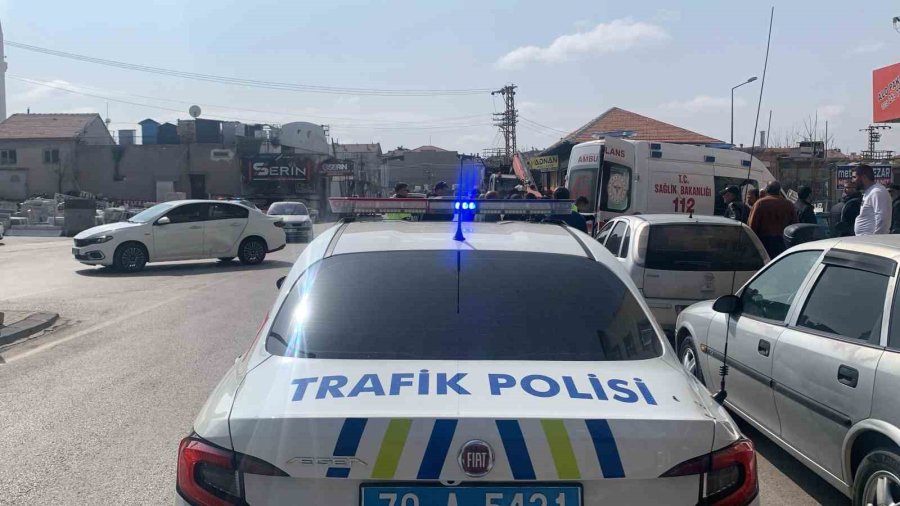 Karaman’da Motosikletle Otomobil Çarpıştı: 1 Yaralı