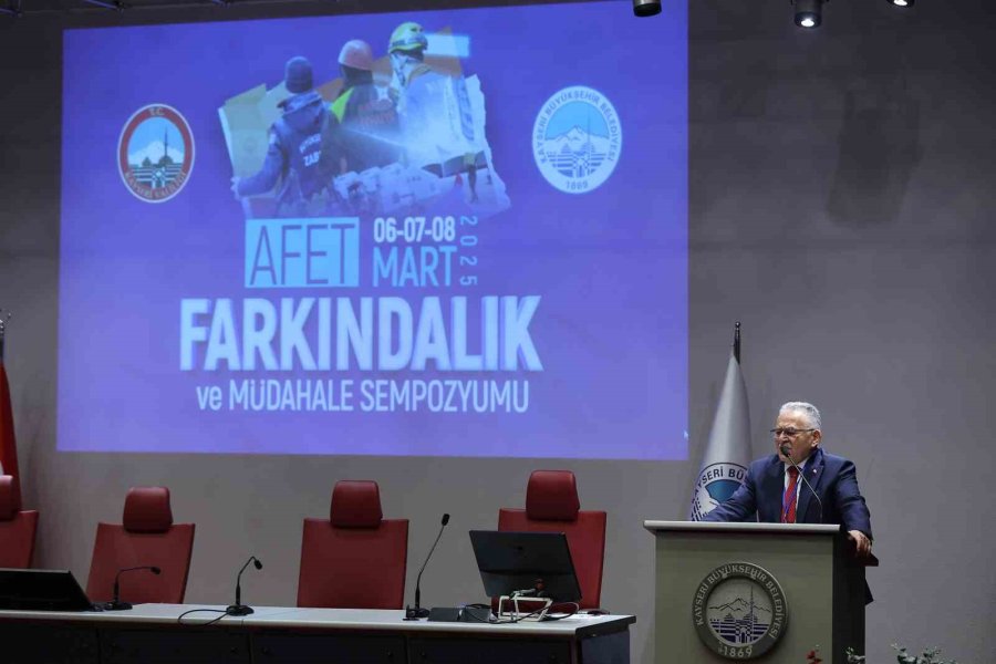 Büyükkılıç: "sismik Tehlike Haritasını Çıkarmak Öncelikli Hedeflerimiz Arasında"