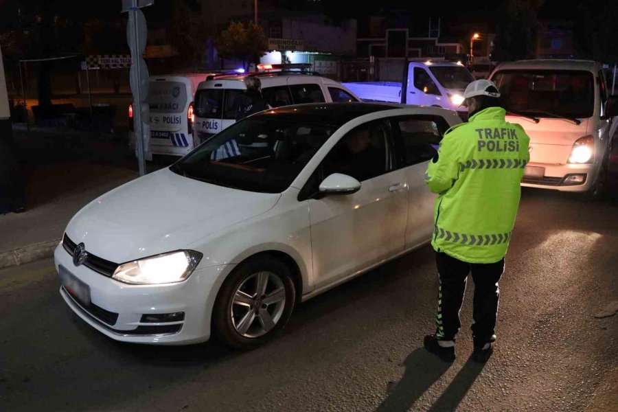 Mersin Polisinden 42 Ekiple Eş Zamanlı Denetim