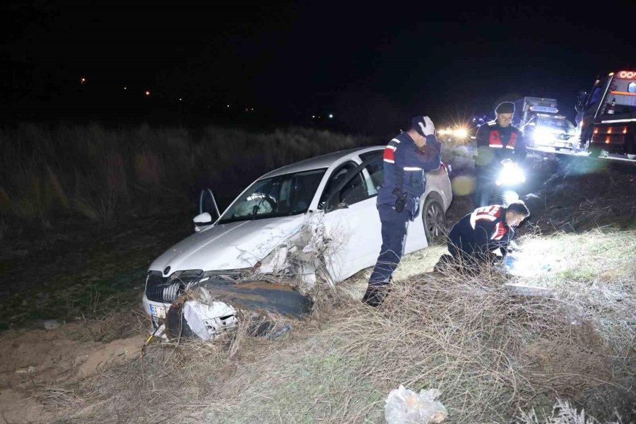 Aksaray’da Trafik Kazası: 1 Ölü, 2 Yaralı