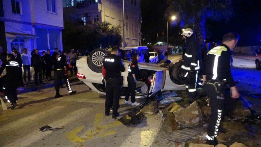 Antalya’da Ehliyetsiz Sürücü Dehşet Saçtı: 4 Yaralı