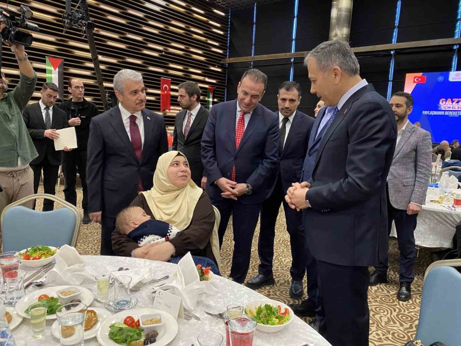 Bakan Yerlikaya: "türkiye, Gazze’yi Yalnız Bırakmamıştır, Bırakmayacaktır"