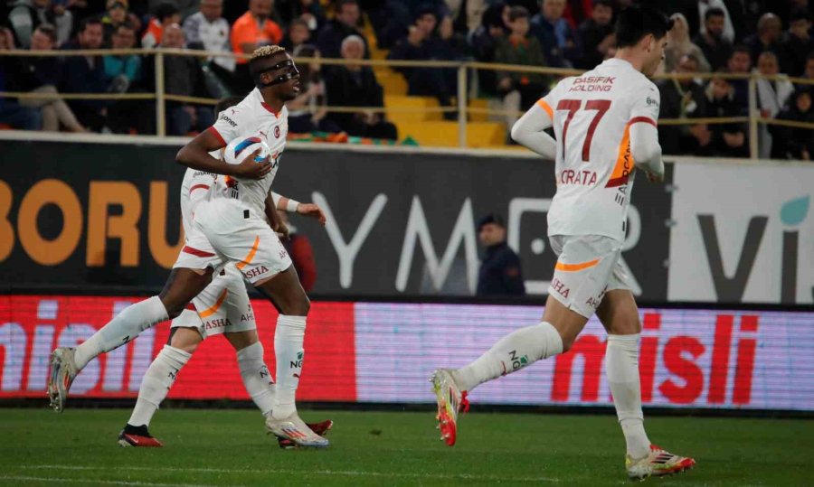 Trendyol Süper Lig: Corendon Alanyaspor: 1 - Galatasaray: 2 (maç Sonucu)