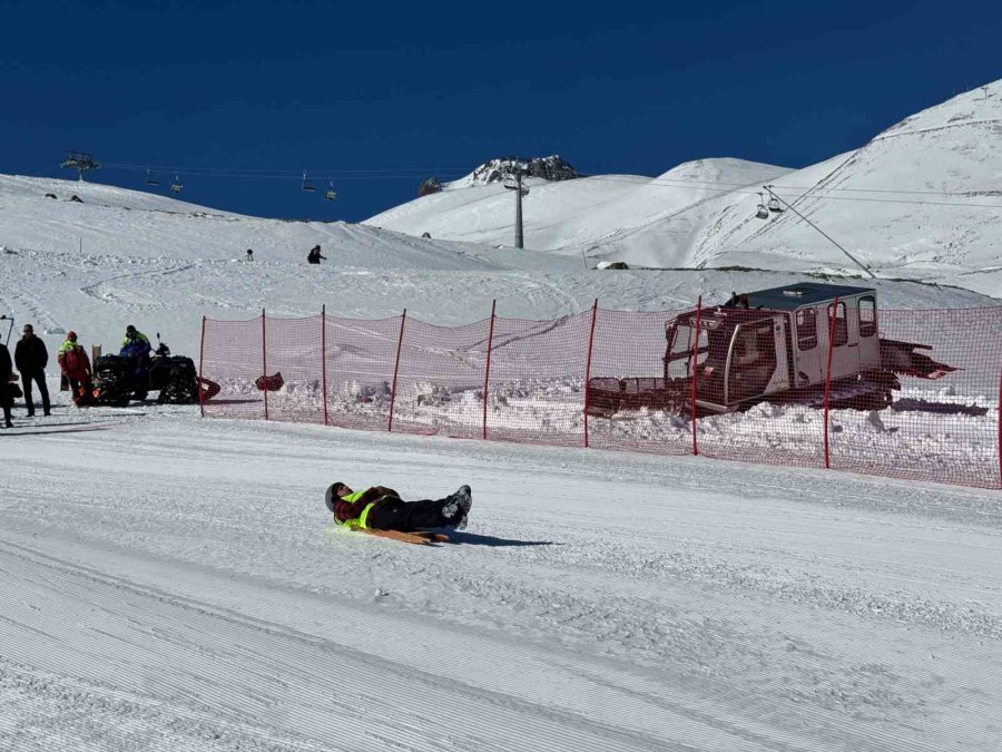 Geleneksel Kızak Türkiye Şampiyonası, Erciyes Kayak Merkezi’nde Yapıldı