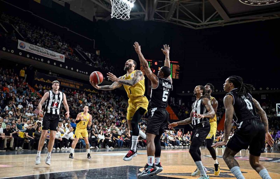 Türkiye Basketbol Süper Ligi: Mersin Spor Kulübü: 93 - Beşiktaş: 99