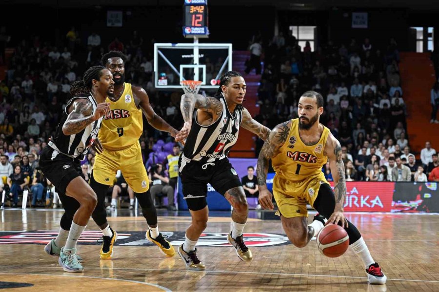 Türkiye Basketbol Süper Ligi: Mersin Spor Kulübü: 93 - Beşiktaş: 99