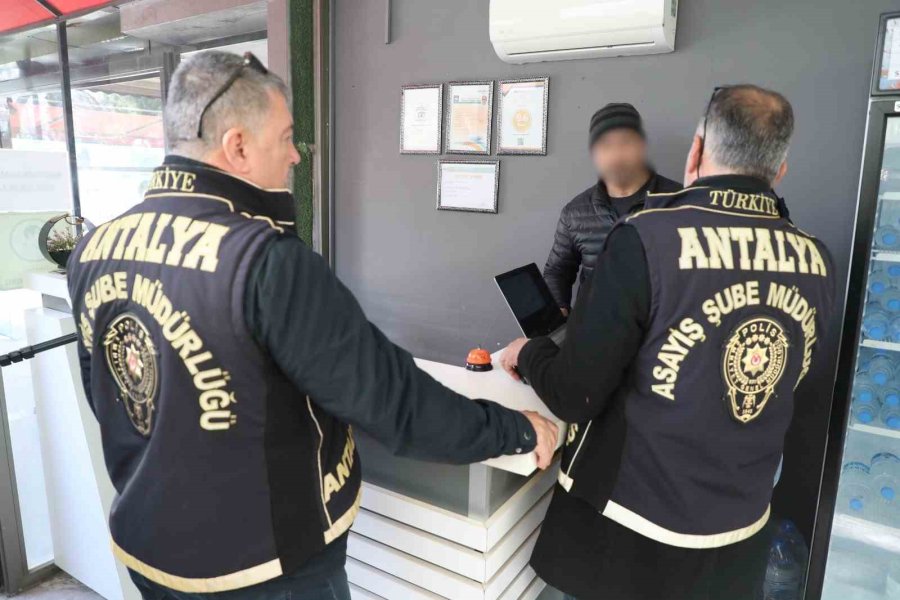 Antalya’da Son Bir Haftada Asayiş Operasyonlarında 234 Şahıs Tutuklandı