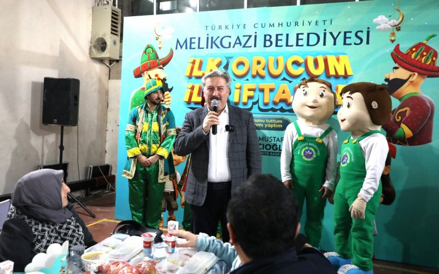 Melikgazi’de Çocuklar İlk Oruç, İlk İftar Heyecanı Yaşadı