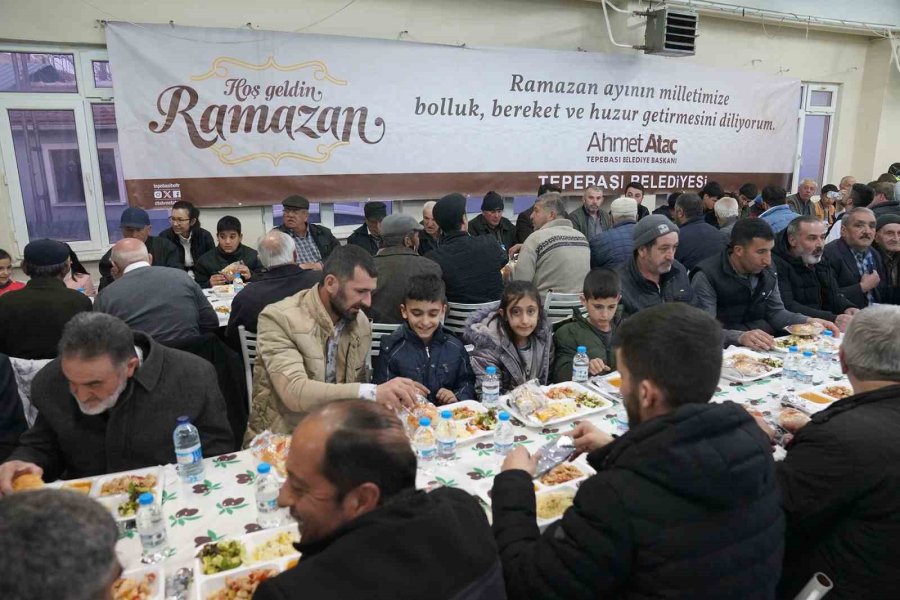 İftar Sofrası Gündüzler’de Kuruldu