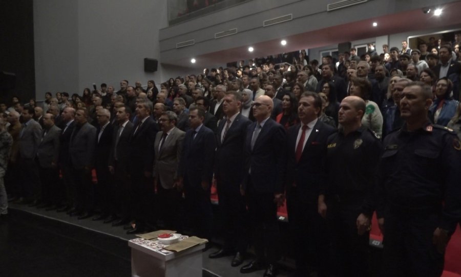 Alanya’da İstiklal Marşı’nın Kabulünün 104. Yıl Dönümü Coşkuyla Kutlandı