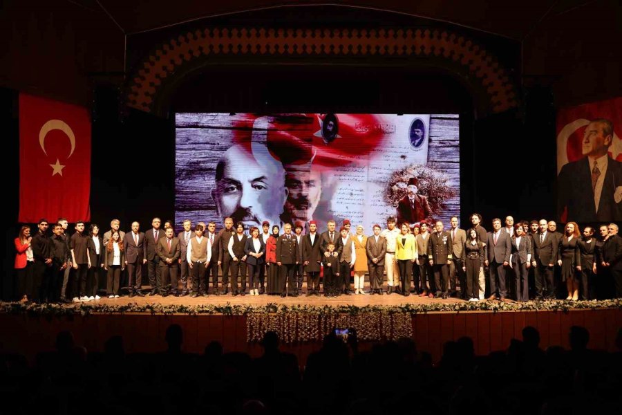 Mersin’de İstiklal Marşı’nın Kabulünün 104. Yılı Kutlandı