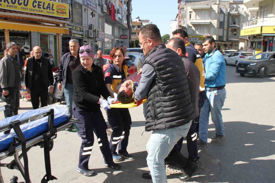 Serik’te Motokuryeler Çarpıştı: 1 Yaralı