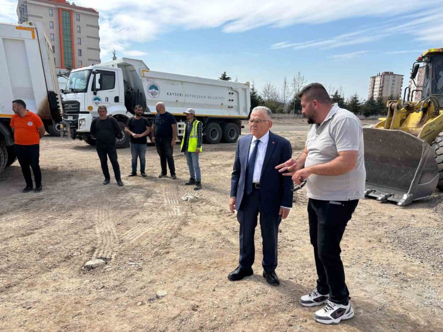 Başkan Büyükkılıç, Kertmeler Kavşağı’nda Trafiği Rahatlatacak Çalışmaları İnceledi