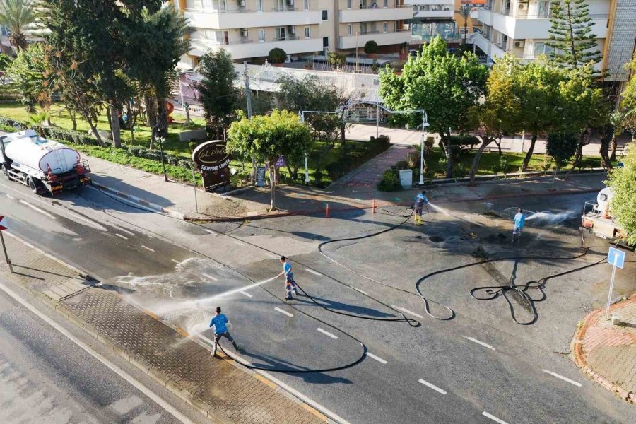 Alanya’da Bayram Öncesi Temizlik