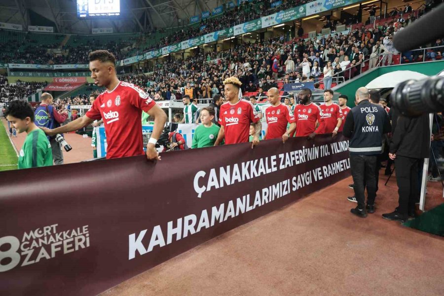 Trendyol Süper Lig: Konyaspor: 0 - Beşiktaş: 0 (maç Devam Ediyor)