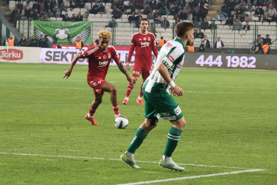 Trendyol Süper Lig: Konyaspor: 1 - Beşiktaş: 0 (maç Sonucu)