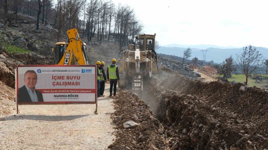 Antalya Büyükşehir Belediyesi’nden Altyapıya 24,6 Milyar Tl’lik Yatırım