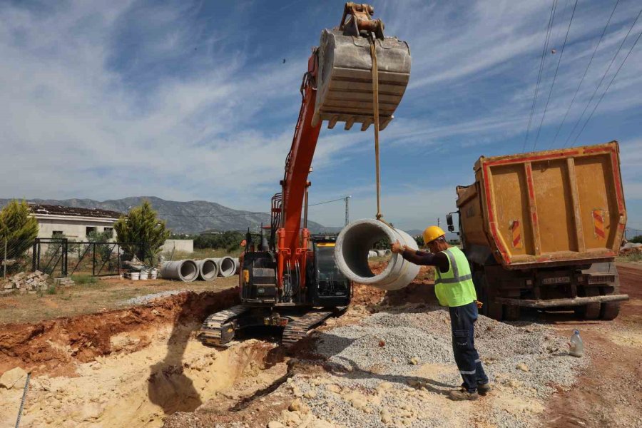 Antalya Büyükşehir Belediyesi’nden Altyapıya 24,6 Milyar Tl’lik Yatırım