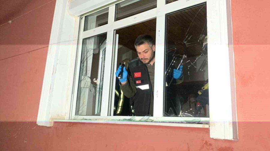 Karaman’da Müstakil Eve İftar Saatinde Molotoflu Saldırı