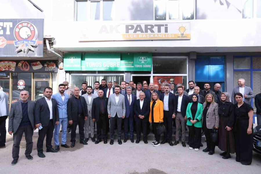 Başkan Büyükkılıç, Sarız Ve Pınarbaşı’nı Ziyaret Etti