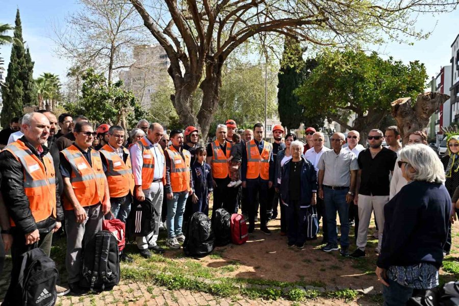 Muratpaşa’da Afet Tahliye Tatbikatı Başarıyla Gerçekleştirildi