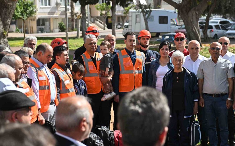 Muratpaşa’da Afet Tahliye Tatbikatı Başarıyla Gerçekleştirildi