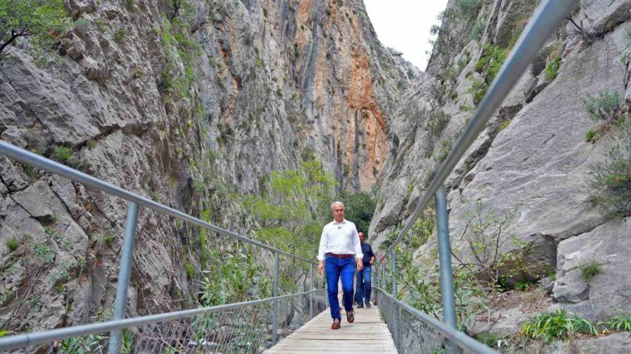 Sapadere Kanyonu Tekrar Turizme Kazandırılıyor