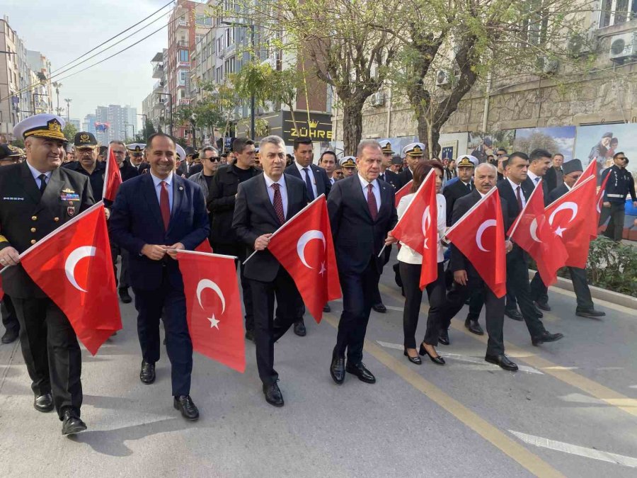 Atatürk’ün Mersin’e Gelişinin 102’inci Yıl Dönümü Törenle Kutlandı